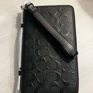 Coach unisex Travel Organizer in Signature leather